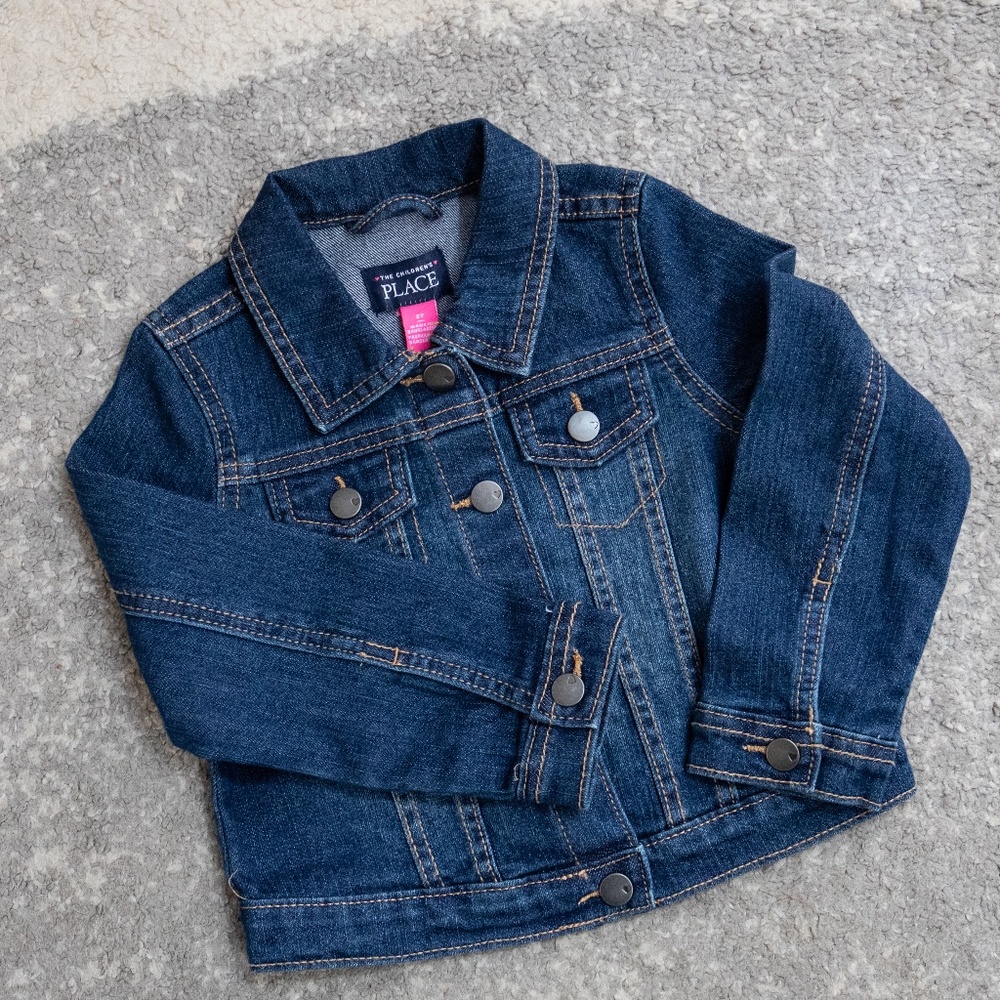 NWT The Children's Place Toddler Girl Denim Jacket